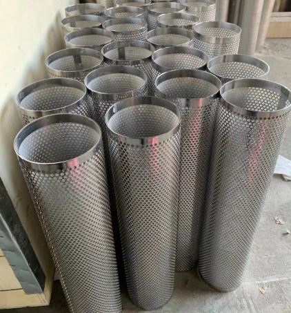 perforated tube, stainless steel screen tube